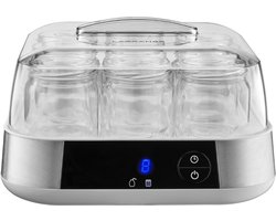 MMP® Yoghurtmaker - Yoghurtmakers - Zilver - ‎26cm x 25cm x 16cm
