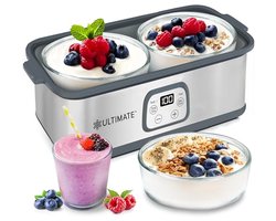 Probiotische Yoghurtmaker met Instelbare Tijd- en Temperatuurregeling - Maak Levensmiddelen Thuis - Perfect voor Plantaardige en Zuivel Yoghurt