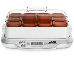 SEB Yoghurtmaker Multidélices YG661A00 - 12 Potten - 140 ml - Glas