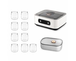 Sello! yoghurtmaker – probiotica – verbeterde darmgezondheid – nauwkeurige temperatuurregeling – timerfunctie – led-display – wit