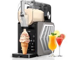 Slush Puppy Maker – 2,5 L – 6 programma’s – ijsfunctie – LED-display – touch-screen – automatische reiniging – met recept