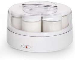 Yoghurt Machine - Yoghurtmaker - 7 glazen - Met Instructie - 1,1 L Per Dag Gemakkelijk Zelf Maken
