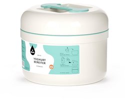 Yoghurtbereider zonder Stroom - Maak Zelf Verse Yoghurt in Mintgroen met Bio-Gist