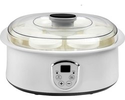 Yoghurtmaker 1.3 liter met 7 potten - joghurtmaker - yoghurtmaker met thermostaat