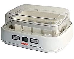 Yoghurtmaker 2-in-1 met 8 glazen, Compact en Praktisch