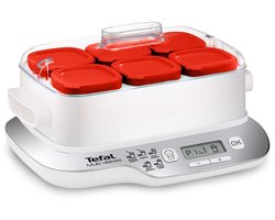 yoghurtmaker 6 potten van 140ml 450w - tefal - yg660132