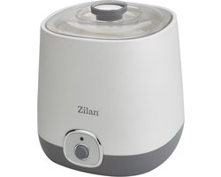Zilan Yoghurtmaker 1 Liter – Automatische Yoghurt Maker – BPA-vrij – 20W – Zelf Yoghurt Maken – Compacte Yoghurtmachine – Stil & Energiezuinig – Wit