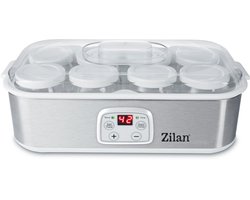 Zilan ZLN6104 Yoghurtmaker – Elektrische Yoghurtmachine met Timer en Temperatuurregeling – 1 liter inhoud – Voor Verse en Biologische Yoghurt – BPA vrij