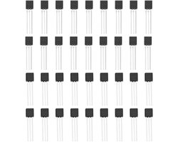100 stuks laagvermogen transistor laagvermogen triode transistor kit BC547 NPN transistor BC557 PNP transistor voor zonnepaneel elektronisch doe-het-zelf project