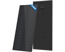 100W Monokristallijn Zonnepaneel Full Black voor Camper, Boot en Stand-Alone Systemen