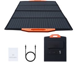 120w Draagbaar Monokristallijn Zonnepaneel, Opvouwbare Etfe-Lader, 23% Efficiëntie, Type-C, Dc 18v, Qc3.0 Usb-Poort, Ip67 Waterdicht voor Thuis, Off-Grid Werken, Wandelen