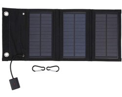 15W Portable Solar Panel Foldable Package, Waterproof Solar Power Mobile Power for Laptops Car Batteries Carts Agriculture Tourism Solar Street Lights etc.