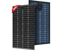 200 Watt Bifacial N-type Zonnepaneel 16BB Hoog Rendement 25% 12V Off-Grid