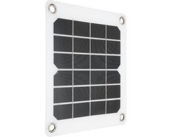 20W Draagbaar Zonnepaneelkit voor Telefoon met USB-uitgang - Zonnepaneel voor Zonneladers Minigeneratoren Powerbanks - Geschikt voor Kamperen Thuis .