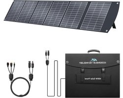 400W Opvouwbaar Zonnepaneel – Mobiel Zonnepaneel – Solar Charger – Draagbaar Zonnepaneel – Opvouwbaar Solar Paneel – Lichtgewicht en Compact – Weerbestendig Oxford Doek