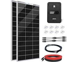 400W Zonnepaneel Set voor Caravan en Thuisgebruik met MPPT Laadregelaar