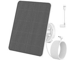 6 W zonnepanelen compatibel met Spotlight Cam Plus/Pro en Stick Up Cam accu, 3 m oplaadkabel IP65 zonnepaneel met 5 V continu opladen