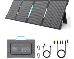 60W Opvouwbaar Zonnepaneel, Draagbare Zonneoplader met ETFE, IP67 Waterbestendig, USB-A USB-C DC Uitgang voor Kamperen & Powerbank