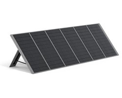 AFERIY-400W draagbaar zonnepaneel voor energiecentrale-23% conversie-efficiëntie opvouwbare zonnelader met verstelbare standaard, ETFE IP65 waterdichte zonnepanelen voor kamperen in de buitenlucht, campers en noodgevallen