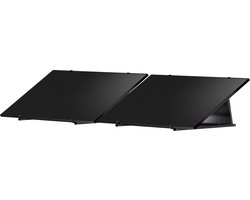 Balkonkrachtcentrale 820W/800W, Zonnepanelen Compleet Pakket, 2x410W Haitai zwarte zonnepanelen, 1x Growatt omvormer met app & WiFi + Zonnepanelen met Stekker+Full Black - Garantie - Plug & Play