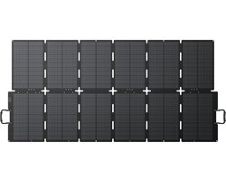 BLUETTI SORA 500 Zonnepaneel 500W - IP67 waterbestendig -Geschikt voor Draagbaar stroomstation Elite 200V2/APEX300+B300K2/AC200L/Elite 100V2/AC180/AC70-Voor Kamperen, Reizen, Thuis, Camper