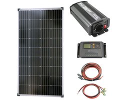 CLGP® Zonnepanelen Compleet Pakket - Plug & Play met Stekker - Zonnepaneel Plat Dak - 600W