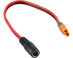 Connector XT60I-F naar DC7909 - 0,3 m - hoogwaardige geleiders - geschikt voor energiecentrales en zonnepanelen - ServiceTopper