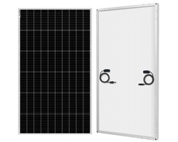 DOKIO Zonnepaneel - 200W Monokristallijn - 18V voor 12V Batterijen - Ideaal voor Camper, Camping en Tuinhuis