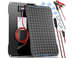 Draagbaar 30W Zonnepaneel voor 12V Acculader Onderhoud voor Auto en Camper