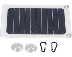 Draagbaar Zonnepaneel Monokristallijn Silicium - Energiebesparing en Milieubescherming - Solar Opladen Panel voor Auto, Boot en Telefoon