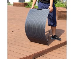 Flexibele Zonnepanelen – Flexibele Zonnecel – Draagbare Zonnepanelen – Zonne-energie – 200W Totaal – Geschikt Voor 12V En 24V