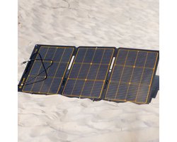 Flexsolar® F120 - Opvouwbaar Zonnepaneel - 120W Vermogen - Weerbestendig - Universeel - Compact & Draagbaar