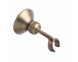 Garosa Vintage Doucheslanghouder - Verstelbare Messing Wandbeugel met Brass Connector - Europees Design