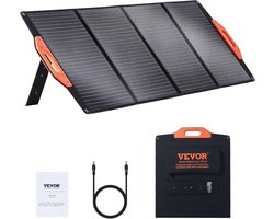 LeeuwenChoice® Zonnepaneel Opvouwbaar - Zonne-Energie - Solar Installatie Draagbaar - 2x USB Snelladen - 18V Uitgang