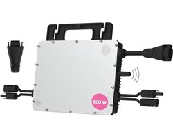 Micro-omvormer 800W met Geïntegreerde WiFi voor Balkonkrachtcentrales - Geschikt voor 2 PV-modules
