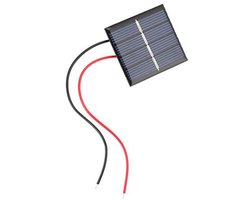 Mini DIY Zonnepaneel 0.36W 2V - 2 Stuks Polykristallijn Zonnepaneel