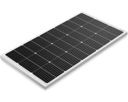 MKSS® Hoge Kwaliteit Zonnepanelen Compleet Pakket met Stekker - Zonnepanelen Plat Dak - Voor Thuis Camper en Camping - Power Pack Bundel - Wit