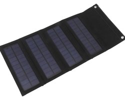 MMP® Draagbaar Zonnepaneel - Solar Charger - Opvouwbaar Zonnepaneel - 40w - 43x19x43cm - Zwart