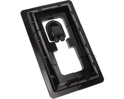 Montagebeugels voor zonnepanelen - Boorvrije zonnepaneelbeugel voor campers - Zwart - Eenvoudige installatie