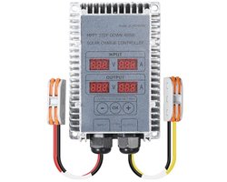 MPPT Solar Laadregelaar - Spanningsverstelbare Zonne-Acculader tot 400W