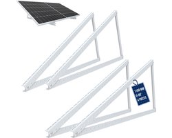 NuaSol Beugel voor zonnepaneelverhoging tot 118 cm plat dak PV-zonnepaneel