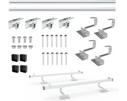 NuaSol Het fotovoltaïsche Zonnepaneel zet 1 Opzettend Reeks Tegeldak Vastmaken