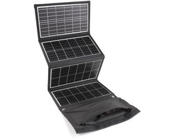Opvouwbaar Zonnepaneel 30W – Draagbare Solar Charger met USB-C & USB-A – Voor Powerbank, Telefoon, Camping, Outdoor & Stroomuitval
