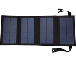 Opvouwbaar Zonnepaneel Oplader - 10W 5V USB - Monokristallijn - Draagbaar - Wandelen Camping .