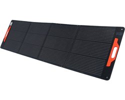 Oscal PM200 Pro 200W Opvouwbaar Zonnepaneel - tot 23% Conversiepercentage - Mono-zonnepaneel met Verstelbare Standaard - IP67 Waterdicht - Zwart