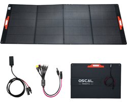 OSCAL PM400 Pro 400W Opvouwbaar Zonnepaneel - Mobiel Zonne-energiestation - Zonne-oplaadstation Zonnegenerator - IP67 Waterdicht