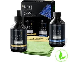 Pure Nano Solar Coating - Haal Meer Uit je Zonnepanelen - Tot 8% meer opbrengst! - 250 ml