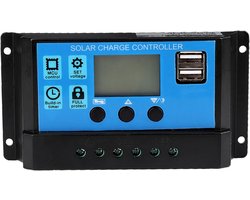PWM Solar Laadregelaar - Automatische Accuoplader voor Zonnepanelen (10A - 60A)