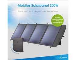 Solar panel, solar bag, foldable, 200 W