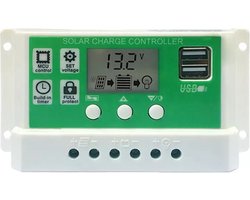 Solar PWM 30 Ampère laadregelaar met LCD